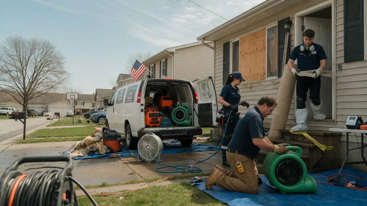 Water Damage Restoration in Sinton, TX near me